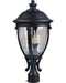 Myhouse Lighting Maxim - 41421WGBK - Three Light Outdoor Pole/Post Lantern - Camden VX - Black