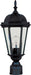 Myhouse Lighting Maxim - 1001BK - One Light Outdoor Pole/Post Lantern - Westlake - Black