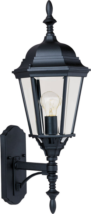 Myhouse Lighting Maxim - 1003BK - One Light Outdoor Wall Lantern - Westlake - Black