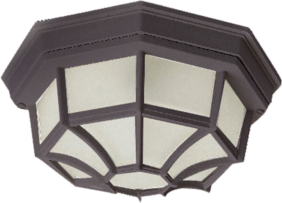 Myhouse Lighting Maxim - 1020RP - Two Light Outdoor Ceiling Mount - Crown Hill - Rust Patina