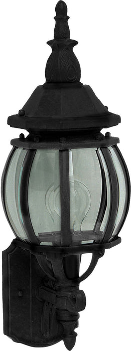 Myhouse Lighting Maxim - 1032BK - One Light Outdoor Wall Lantern - Crown Hill - Black