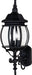 Myhouse Lighting Maxim - 1033BK - Three Light Outdoor Wall Lantern - Crown Hill - Black