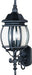 Myhouse Lighting Maxim - 1033BK - Three Light Outdoor Wall Lantern - Crown Hill - Black