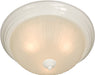 Myhouse Lighting Maxim - 5832FTWT - Three Light Flush Mount - Essentials - 583x - White