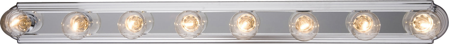 Myhouse Lighting Maxim - 7128PC - Eight Light Bath Vanity - Essentials - 712x - Polished Chrome