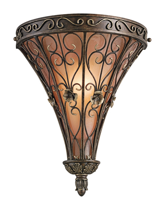 Myhouse Lighting Kichler - 45131TRZ - One Light Wall Sconce - Marchesa - Terrene Bronze