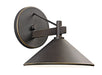 Myhouse Lighting Kichler - 49059OZ - One Light Outdoor Wall Mount - Ripley - Olde Bronze