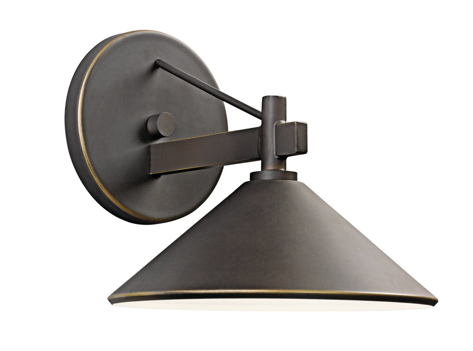 Myhouse Lighting Kichler - 49059OZ - One Light Outdoor Wall Mount - Ripley - Olde Bronze