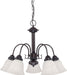 Myhouse Lighting Nuvo Lighting - 60-3141 - Five Light Chandelier - Ballerina - Mahogany Bronze