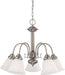 Myhouse Lighting Nuvo Lighting - 60-3240 - Five Light Chandelier - Ballerina - Brushed Nickel