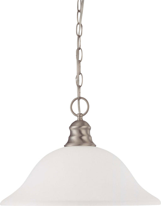 Myhouse Lighting Nuvo Lighting - 60-3258 - One Light Pendant - Pendants Brushed Nickel - Brushed Nickel