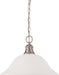 Myhouse Lighting Nuvo Lighting - 60-3258 - One Light Pendant - Pendants Brushed Nickel - Brushed Nickel