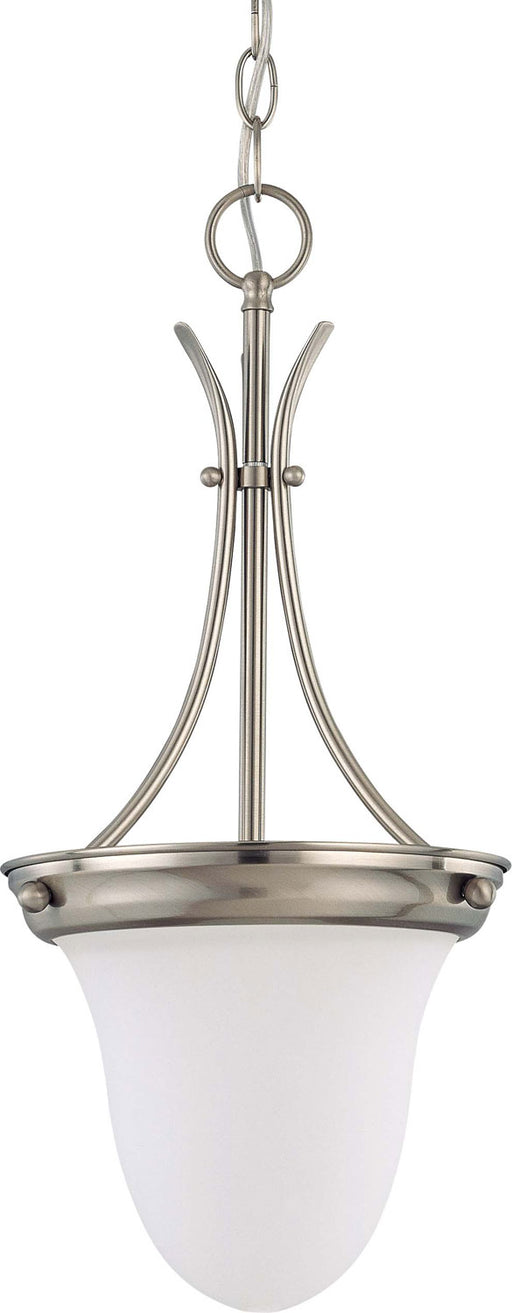 Myhouse Lighting Nuvo Lighting - 60-3259 - One Light Pendant - Pendants Brushed Nickel - Brushed Nickel