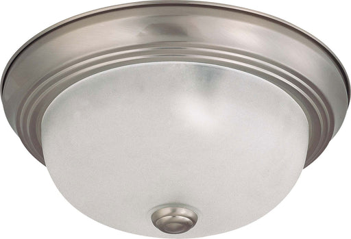 Myhouse Lighting Nuvo Lighting - 60-3261 - Two Light Flush Mount - Close to Ceiling Brushed Nickel - Brushed Nickel