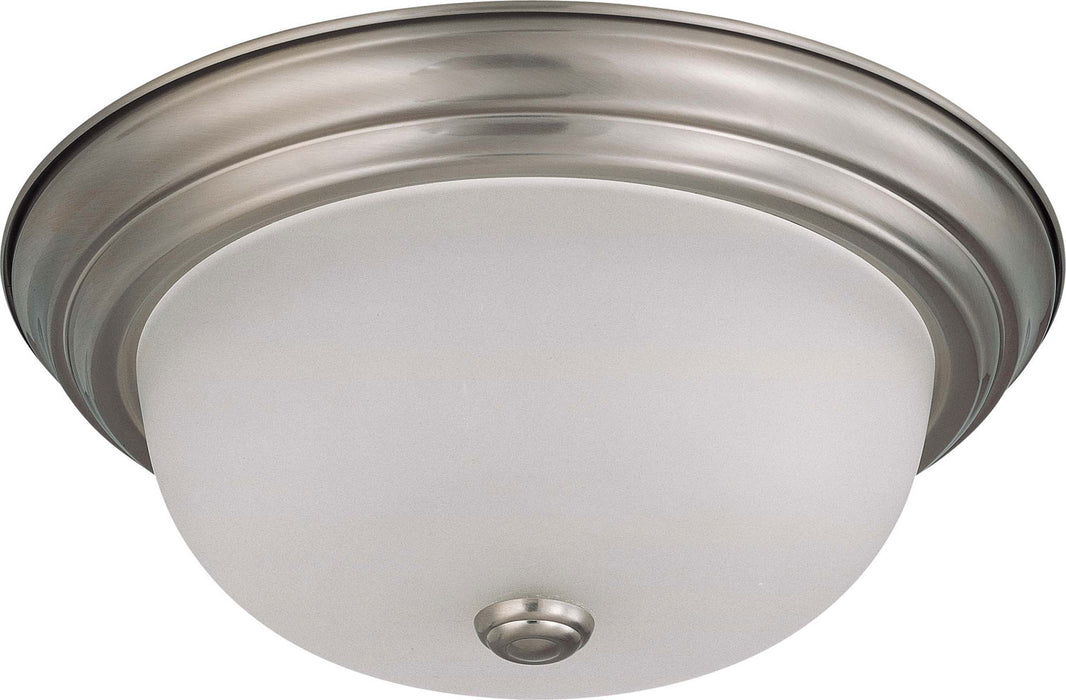 Myhouse Lighting Nuvo Lighting - 60-3262 - Two Light Flush Mount - Close to Ceiling Brushed Nickel - Brushed Nickel