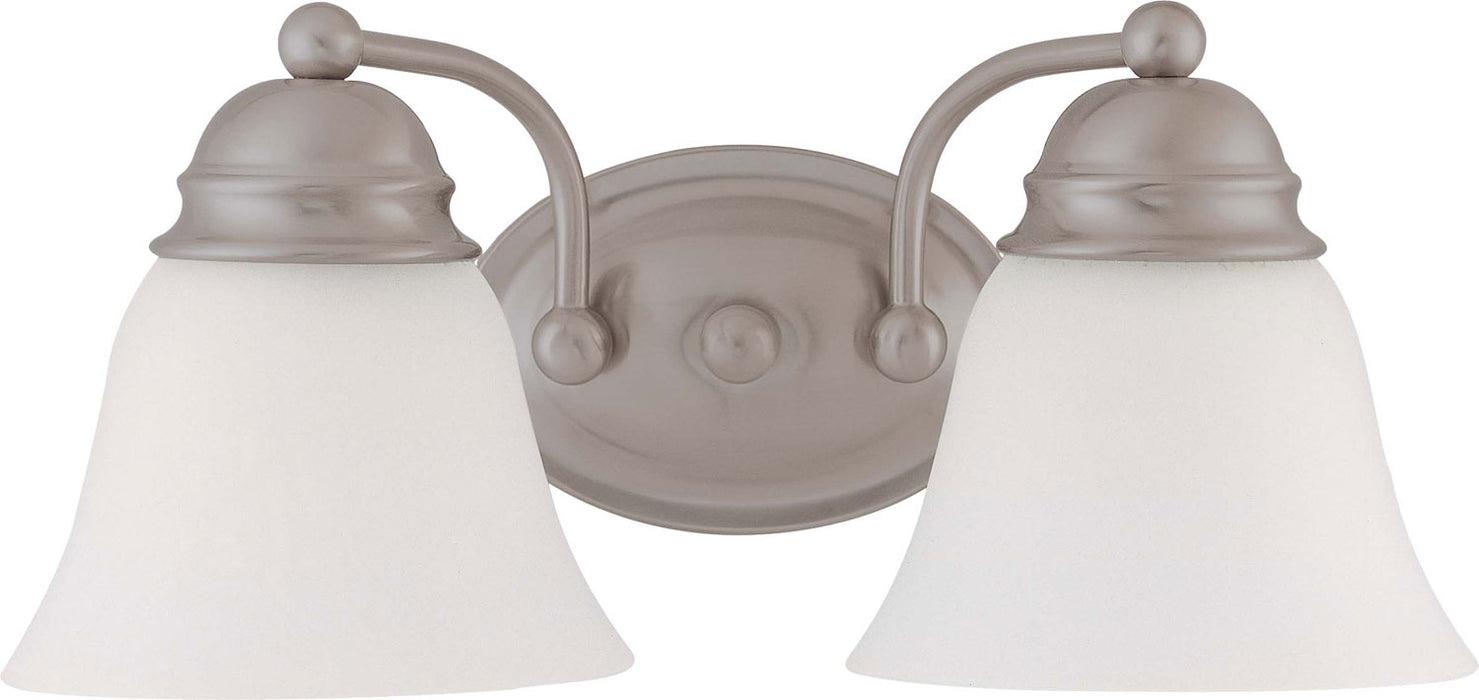 Myhouse Lighting Nuvo Lighting - 60-3265 - Two Light Vanity - Empire - Brushed Nickel