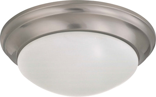 Myhouse Lighting Nuvo Lighting - 60-3272 - Two Light Flush Mount - Close to Ceiling Brushed Nickel - Brushed Nickel