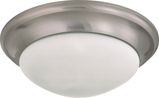 Myhouse Lighting Nuvo Lighting - 60-3273 - Three Light Flush Mount - Close to Ceiling Brushed Nickel - Brushed Nickel