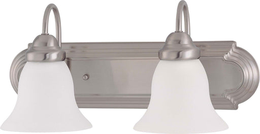 Myhouse Lighting Nuvo Lighting - 60-3278 - Two Light Vanity - Ballerina - Brushed Nickel