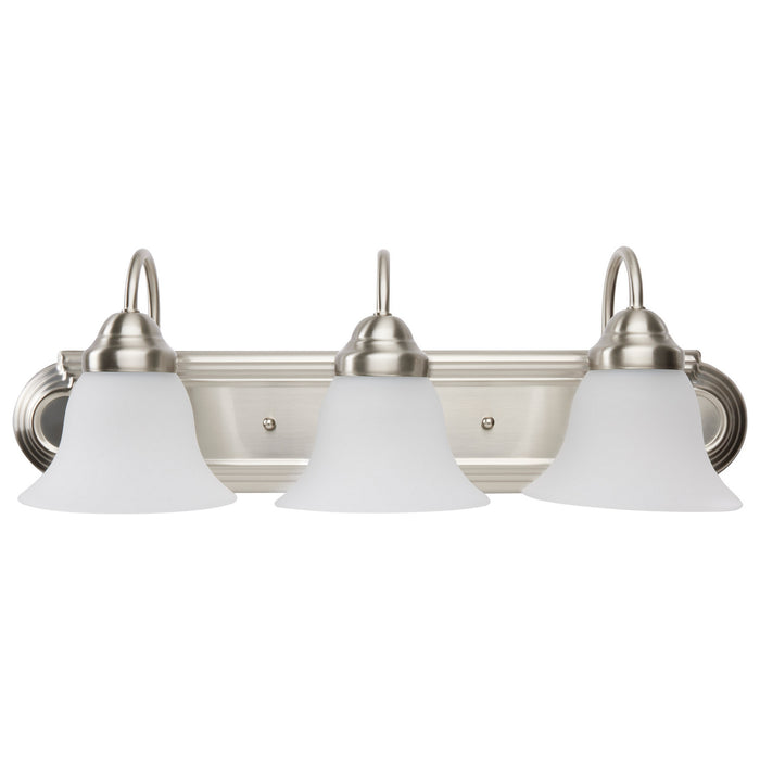 Myhouse Lighting Nuvo Lighting - 60-3279 - Three Light Vanity - Ballerina - Brushed Nickel