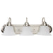 Myhouse Lighting Nuvo Lighting - 60-3279 - Three Light Vanity - Ballerina - Brushed Nickel