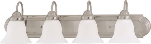 Myhouse Lighting Nuvo Lighting - 60-3281 - Four Light Vanity - Ballerina - Brushed Nickel