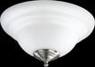 Myhouse Lighting Quorum - 1120-801H - LED Fan Light Kit - 1120 Light Kits - Satin Nickel / White