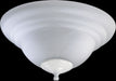 Myhouse Lighting Quorum - 1133-801 - LED Fan Light Kit - Light Kits White - Satin Nickel / White