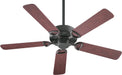 Myhouse Lighting Quorum - 143525-44 - 52"Patio Fan - Estate Patio - Toasted Sienna