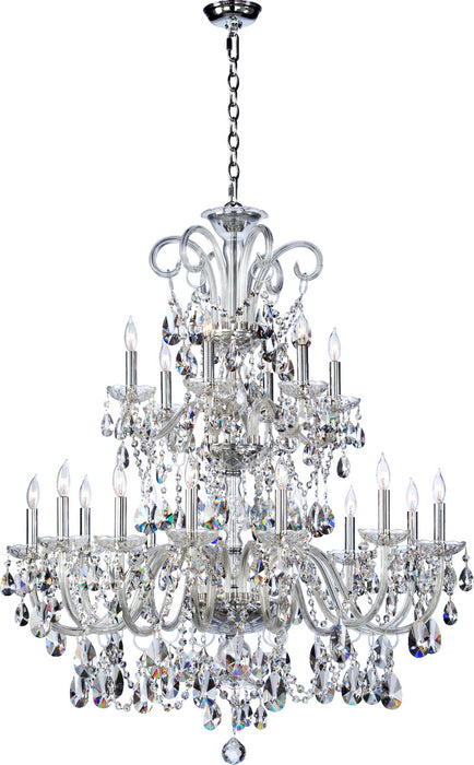 Myhouse Lighting Quorum - 630-18-514 - 18 Light Chandelier - Bohemian Katerina - Chrome