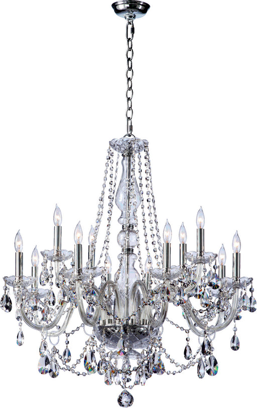 Myhouse Lighting Quorum - 631-12-514 - 12 Light Chandelier - Bohemian Katerina - Chrome