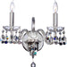 Myhouse Lighting Quorum - 631-2-514 - Two Light Wall Bracket - Bohemian Katerina - Chrome