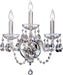 Myhouse Lighting Quorum - 631-3-514 - Three Light Wall Bracket - Bohemian Katerina - Chrome