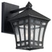 Myhouse Lighting Generation Lighting - 88131-12 - One Light Outdoor Wall Lantern - Herrington - Black