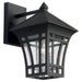 Myhouse Lighting Generation Lighting - 88132-12 - One Light Outdoor Wall Lantern - Herrington - Black