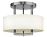 Myhouse Lighting Hinkley - 3200AN - LED Semi-Flush Mount - Hampton - Antique Nickel