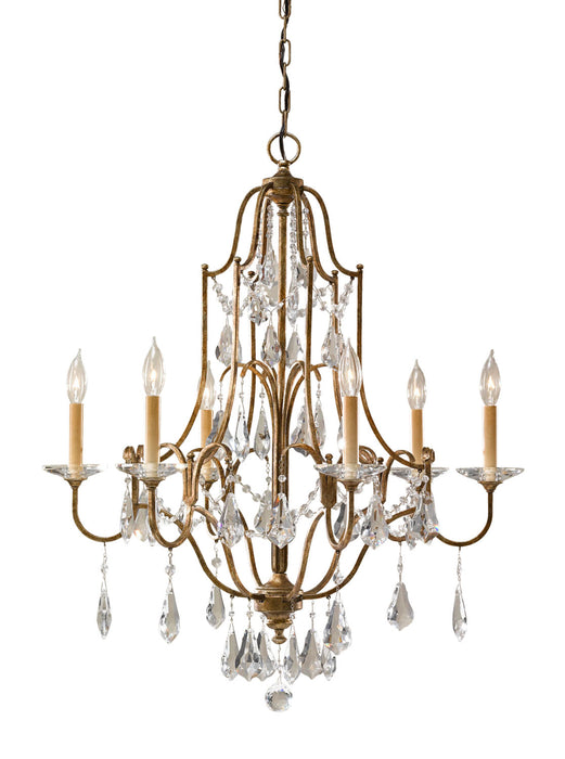 Myhouse Lighting Generation Lighting - F2478/6OBZ - Six Light Chandelier - Valentina - Oxidized Bronze