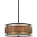 Myhouse Lighting Quoizel - MC842CRC - Three Light Pendant - Laguna - Renaissance Copper