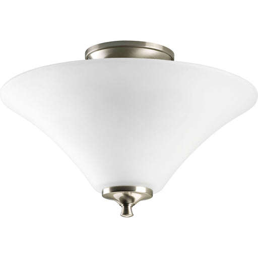 Myhouse Lighting Progress Lighting - P3855-09 - Two Light Flush Mount - Joy - Brushed Nickel