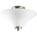 Myhouse Lighting Progress Lighting - P3855-09 - Two Light Flush Mount - Joy - Brushed Nickel