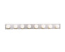 Myhouse Lighting Kichler - 628NI - Eight Light Linear Bath - No Family - Brushed Nickel