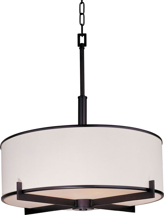 Myhouse Lighting Maxim - 12053WTOI - Four Light Pendant - Nexus - Oil Rubbed Bronze