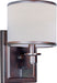 Myhouse Lighting Maxim - 12059WTOI - One Light Wall Sconce - Nexus - Oil Rubbed Bronze