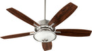 Myhouse Lighting Quorum - 64525-65 - 52"Ceiling Fan - SOHO - Satin Nickel