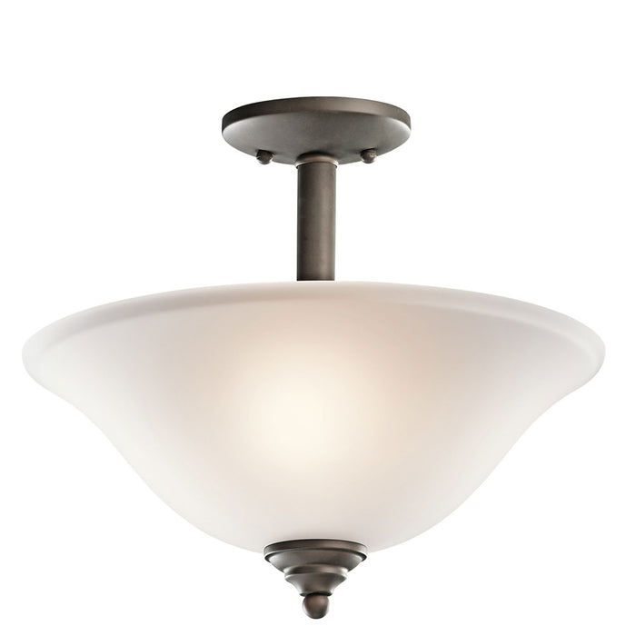 Myhouse Lighting Kichler - 3694OZ - Two Light Pendant/Semi Flush Mount - Wynberg - Olde Bronze