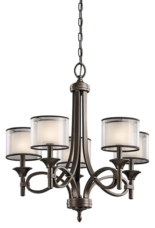 Myhouse Lighting Kichler - 42381MIZ - Five Light Chandelier - Lacey - Mission Bronze