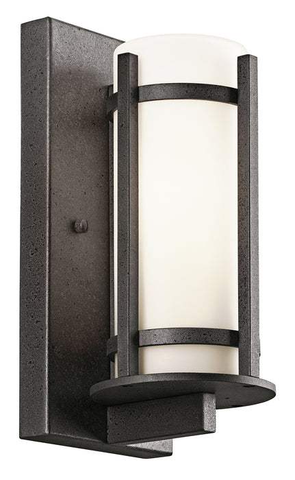 Myhouse Lighting Kichler - 49119AVI - One Light Outdoor Wall Mount - Camden - Anvil Iron