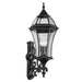 Myhouse Lighting Kichler - 49185BK - Three Light Outdoor Wall Mount - Townhouse - Black