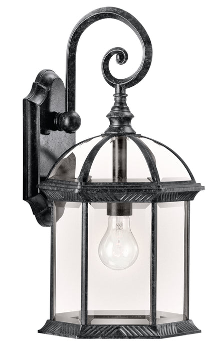 Myhouse Lighting Kichler - 49186BK - One Light Outdoor Wall Mount - Barrie - Black