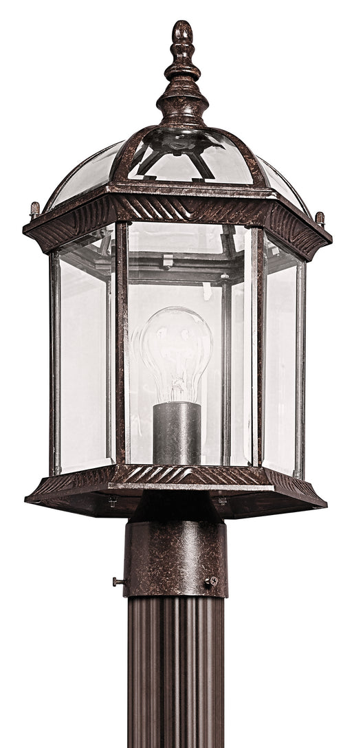 Myhouse Lighting Kichler - 49187TZ - One Light Outdoor Post Mount - Barrie - Tannery Bronze